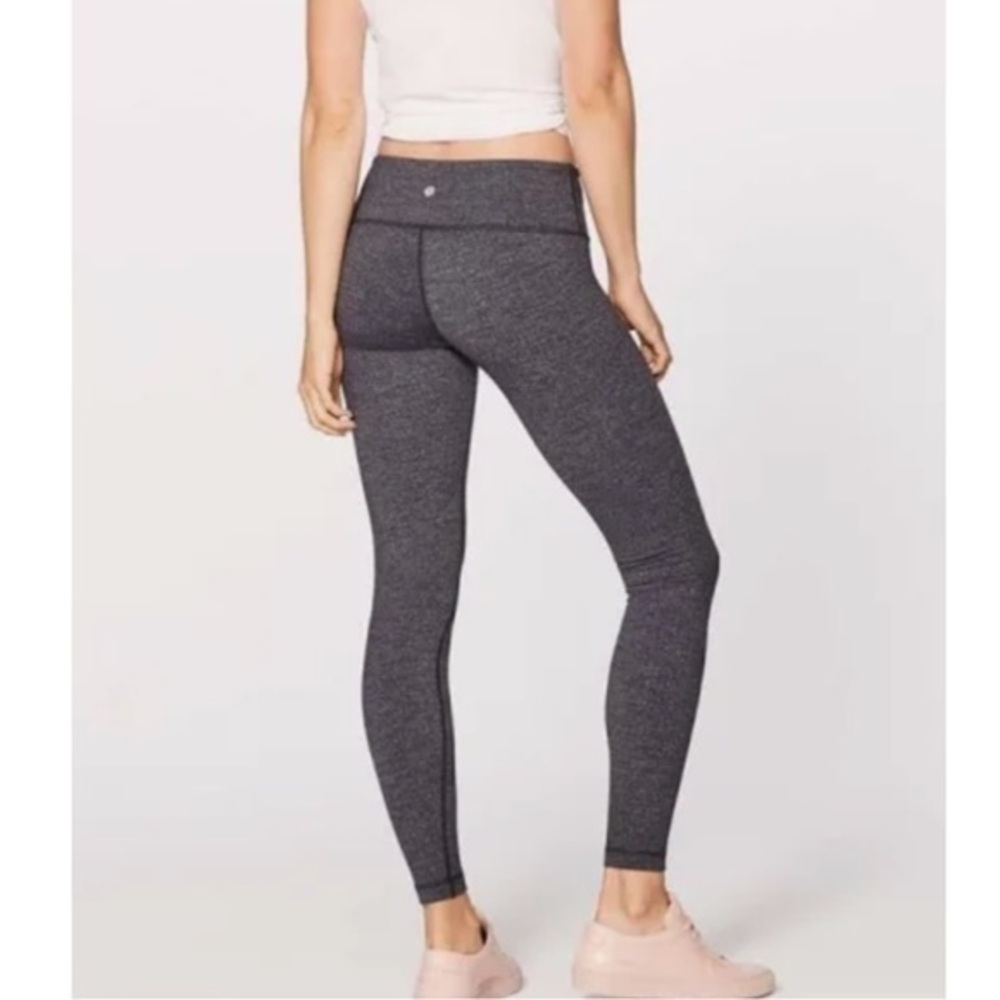 Lululemon Mid-Rise Variegated Knit Legging